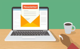 Newsletters can be part of the fundraising process.