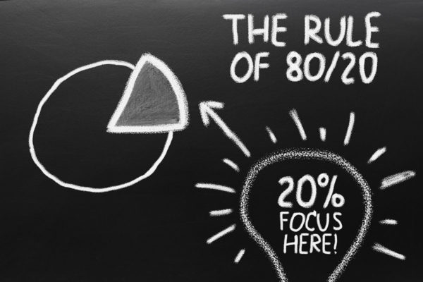 How you can use the 80/20 rule to raise more money | The Better Fundraising  Company