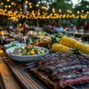 Long table.