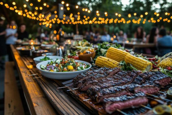 Long table.