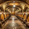 Aging barrels.