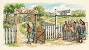 True believers.