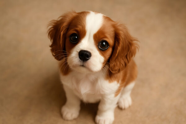 Sad puppy.