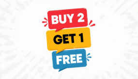 Buy 2 Get 1.